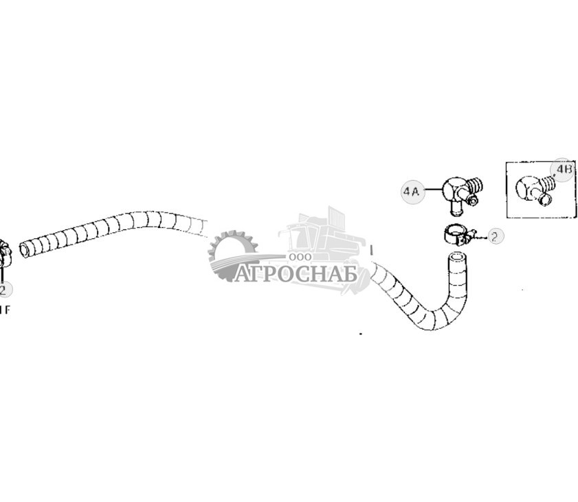 Clutch Housing Breather Hose 